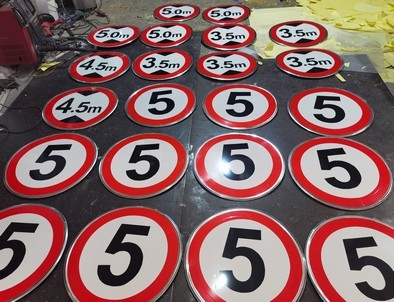 阜阳阜阳限速交通标牌厂家